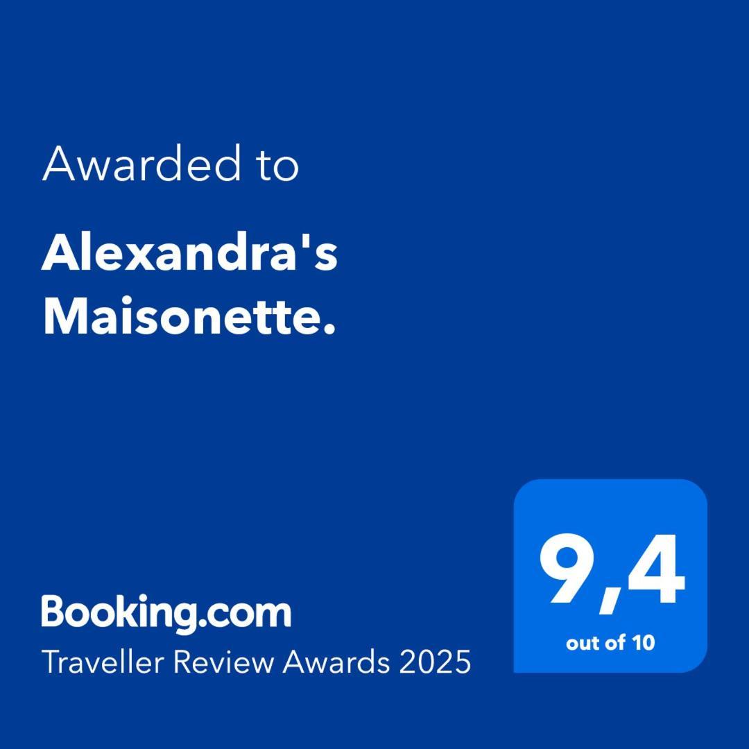 Alexandra'S Maisonette. Paralia Dionysiou Exterior photo